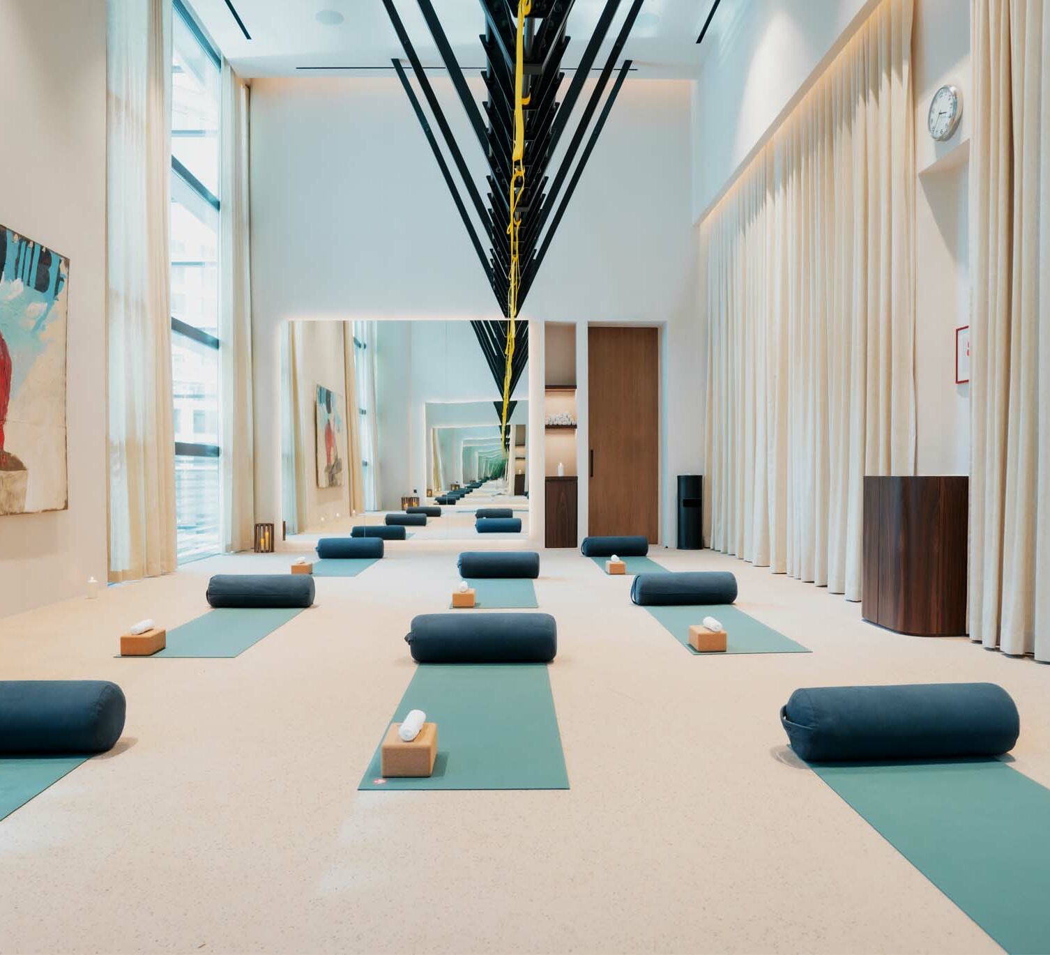 Reform Athletica at ICD Brookfield Place - yoga floor