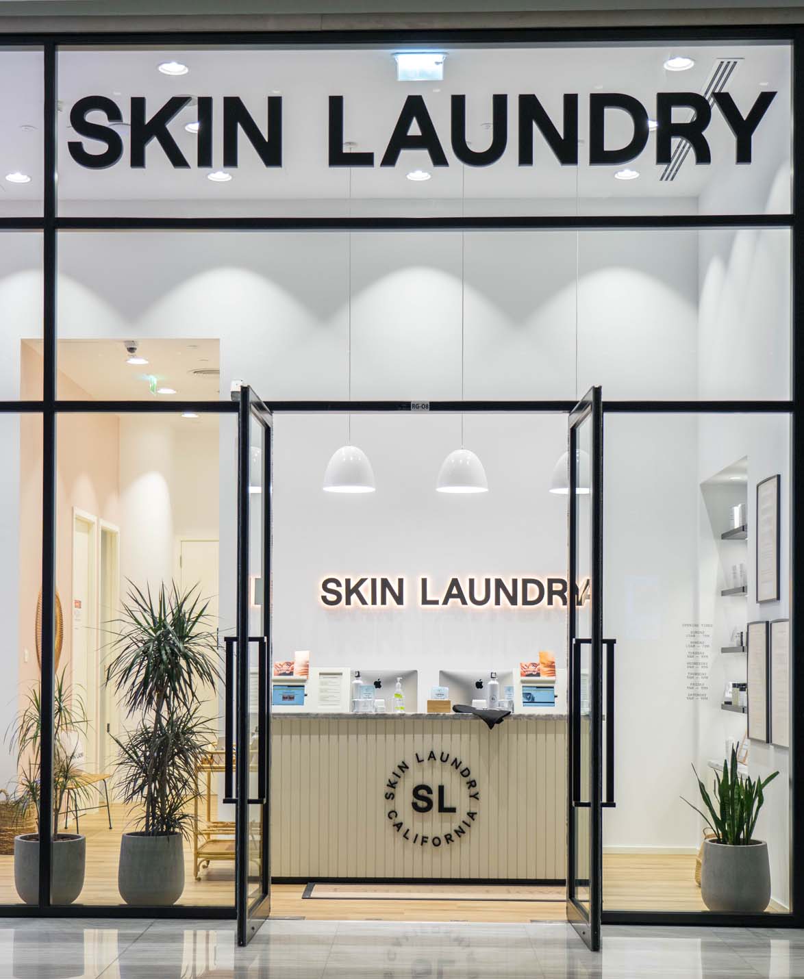 Skin Laundry at ICD Brookfield Place - entrance