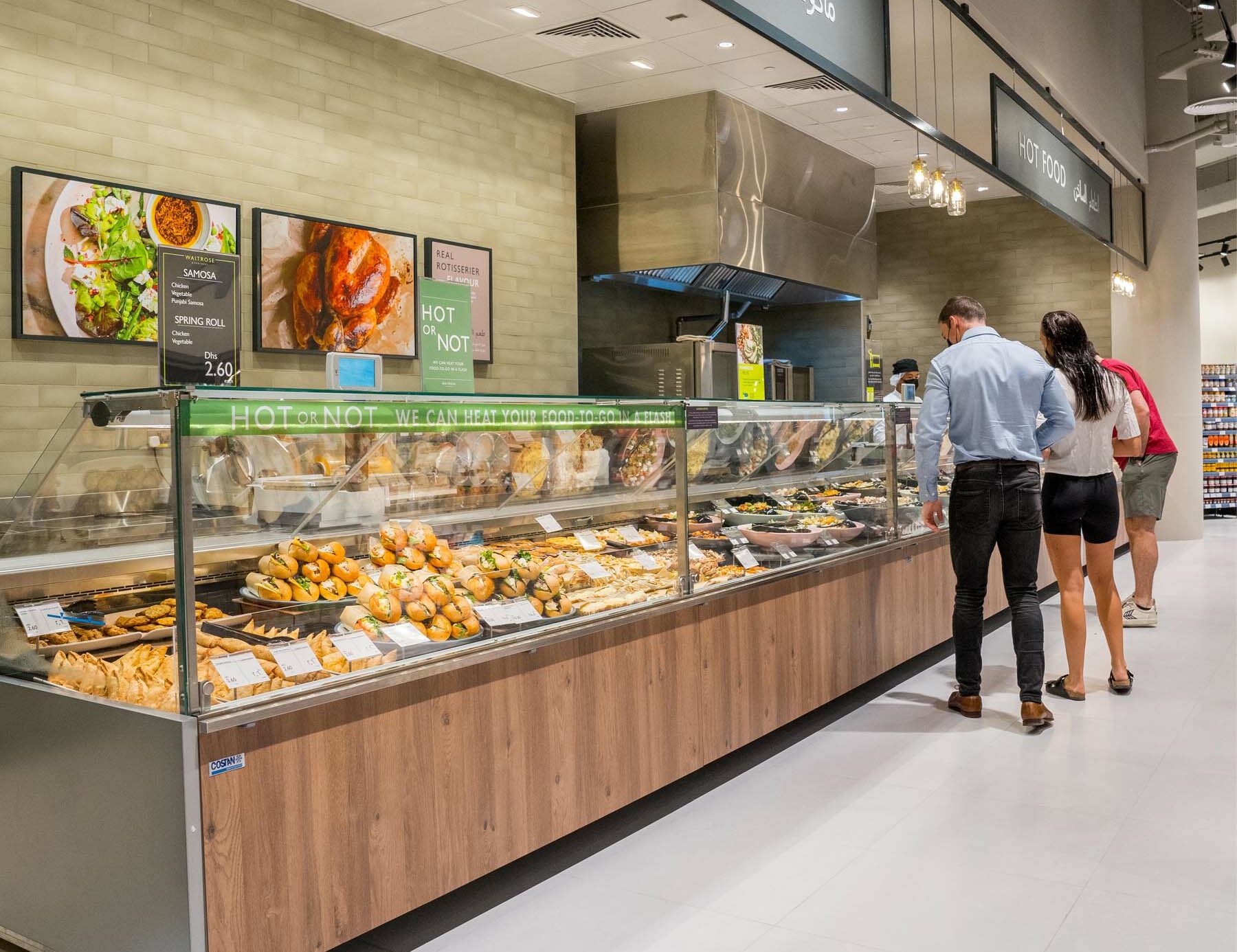 Waitrose at ICD Brookfield Place - food counter