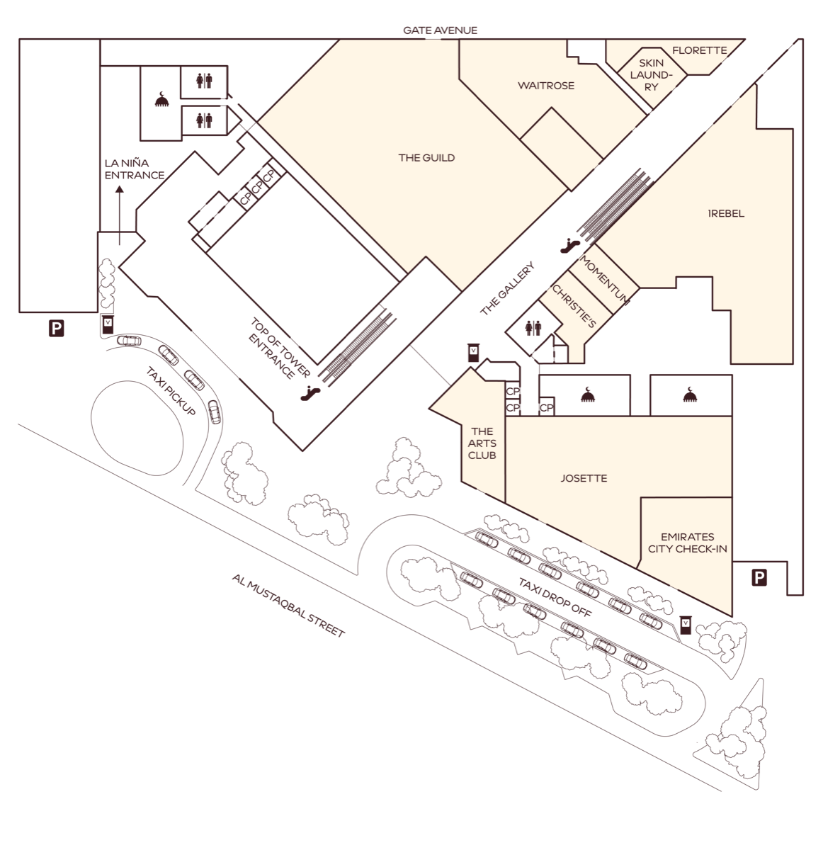 Level G floor plan